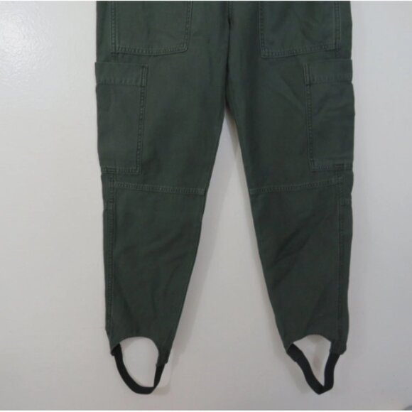 Citizens of Humanity Surplus size 27 Stirrup Pant Jeans Army Green Slim NEW - Picture 3 of 5
